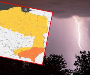Burze z porywistym wiatrem w Łódzkiem. IMGW ostrzega