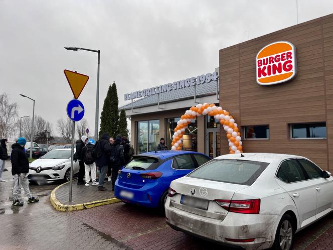 Tak wyglądało otwarcie Burger Kinga w Gorzowie