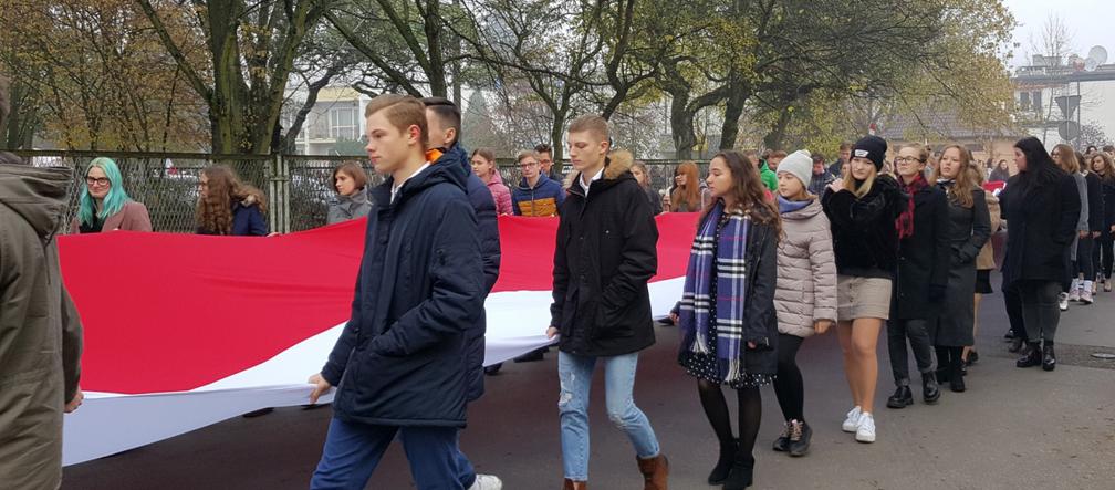 Piękna lekcja historii w VII LO w Bydgoszczy