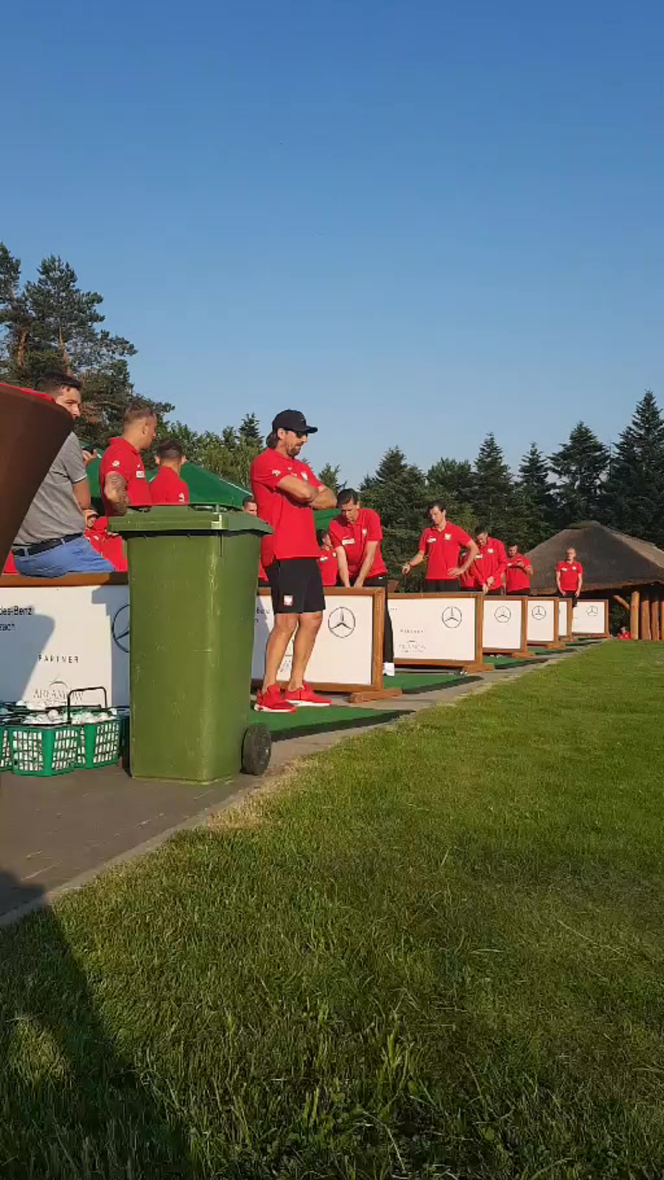 Reprezentacja Polski podczas gry w golfa, Arłamów 2018