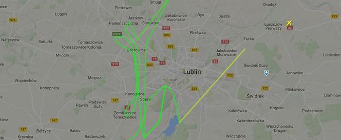 Tajemniczy samolot krążył nad Lublinem. Wiemy dlaczego!