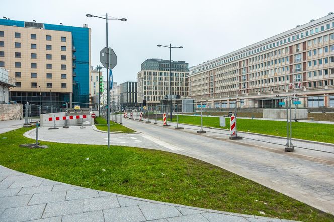 Budowa parkingu podziemnego pod placem Powstańców Warszawy