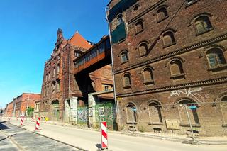 Szczecińska Wenecja - zabudowania przy ul. Kolumba 81-83