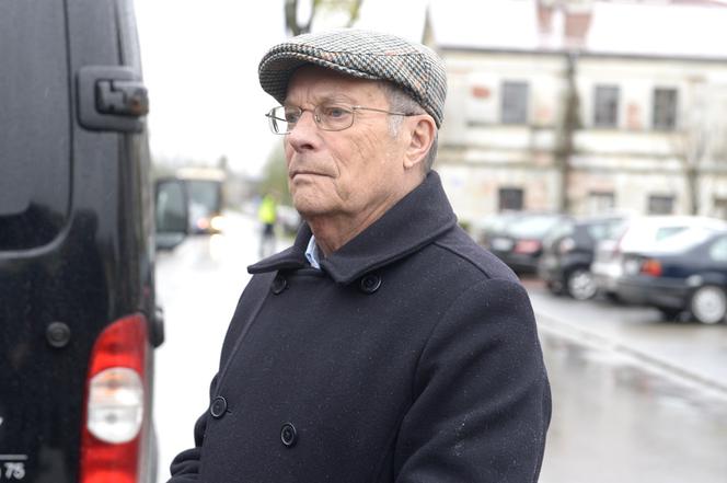 Stefan Friedmann na pogrzebie Witolda Pyrkosza