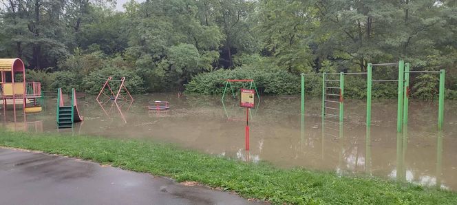 Śląsk pod wodą. Zalania, podtopienia i niemal 500 interwencji straży pożarnej w jeden weekend