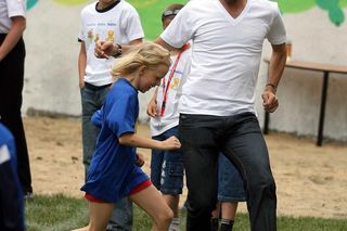 Zinedine Zidane na Pradze-Północ