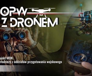 Zostaniesz pilotem drona w liceum? Rusza innowacyjny program MON dla uczniów klas mundurowych
