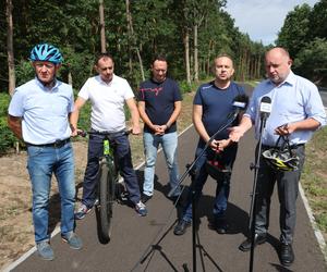 Nowa ścieżka rowerowa w regionie. Mieszkańcy jej potrzebowali