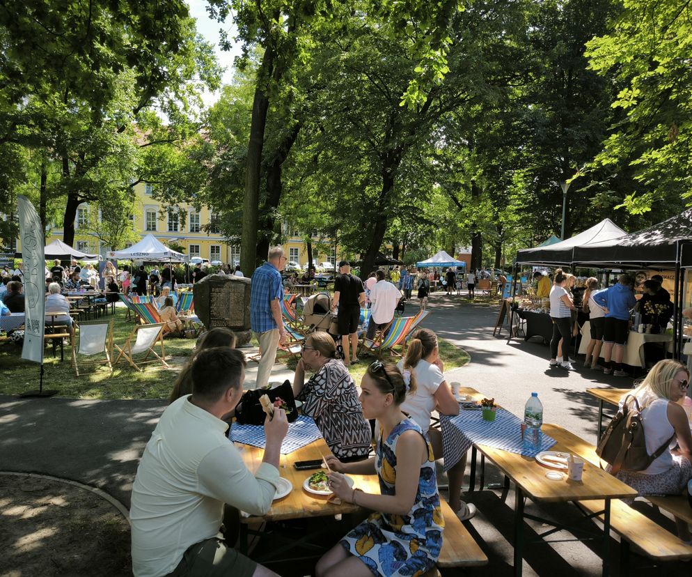 Rynek śniadaniowy w Parku Kościuszki