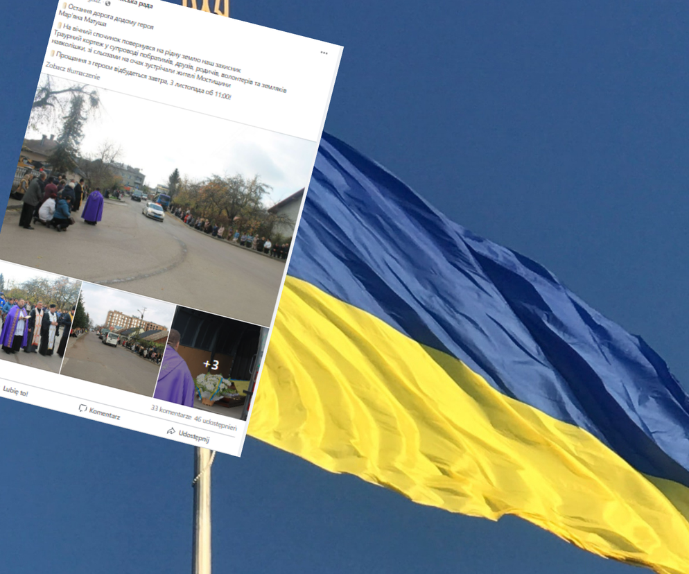 W wojnie zginął obywatel Ukrainy polskiego pochodzenia. Pożegnano go „korytarzem wdzięczności”