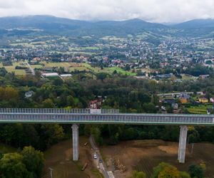 Budowa S1 Przybędza - Milówka, październik 2024