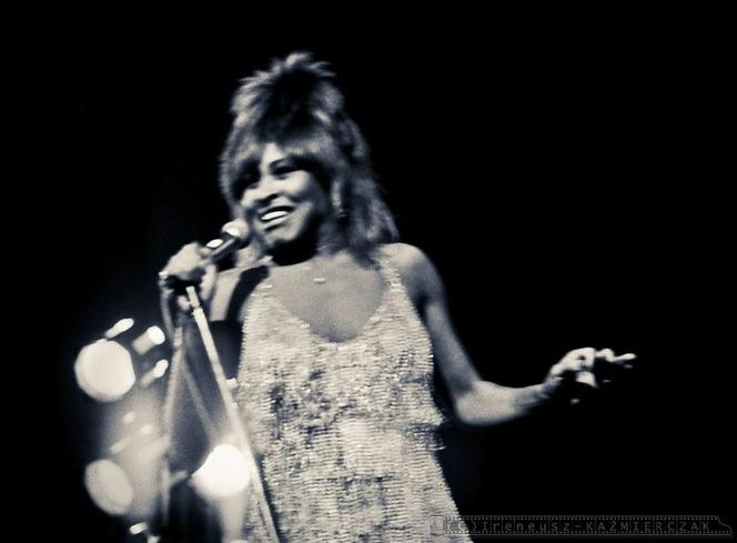 Tina Turner na koncercie w Spodku. Katowice 1981