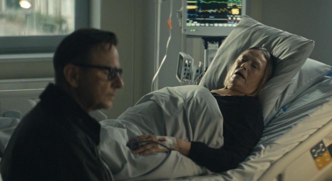 Krew z krwi 3 odc. 3. Anna Rota (Iwona Bielska) - matka Carmen,  Jan Wolski (Bartłomiej Topa)