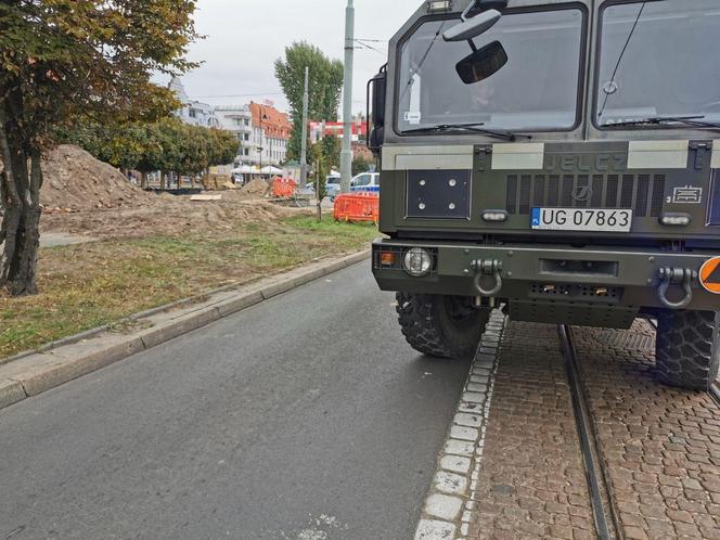 Gigantyczna bomba lotnicza w centrum Grudziądza! Mieszkańcy byli przerażeni, wezwano policję 