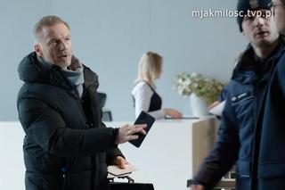 M jak miłość, odc. 1795. Marek Rotkiewicz (Aleksandar Milicević), Andrzej Budzyński (Krystian Wieczorek)