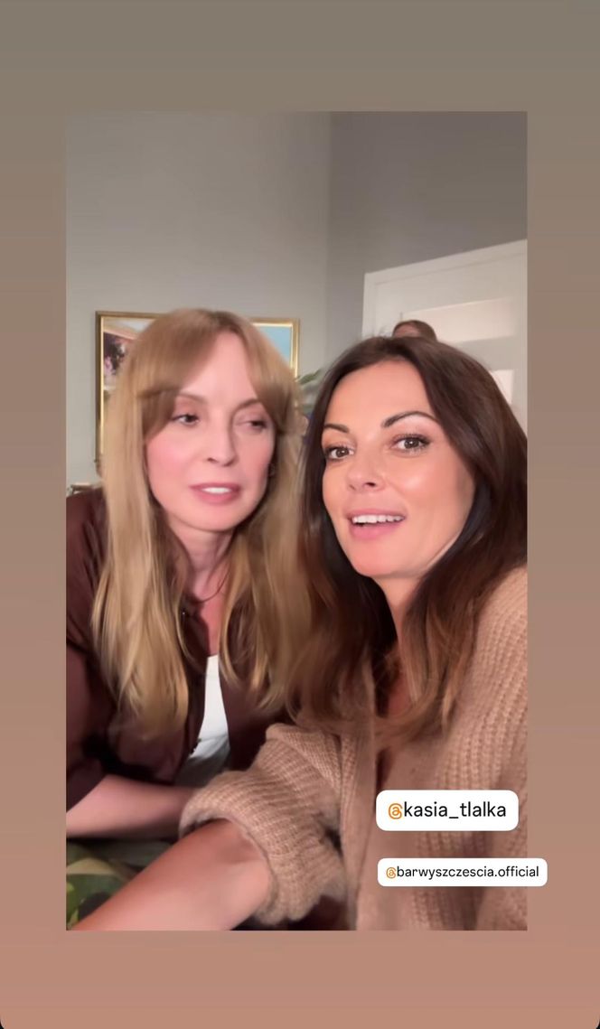 Barwy szczęścia. Kasia (Katarzyna Glinka), Agnieszka (Katarzyna Tlałka)