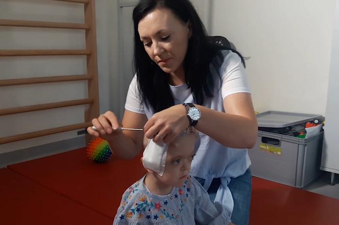 5-letnia Tosia choruje na zespół Pfeiffera