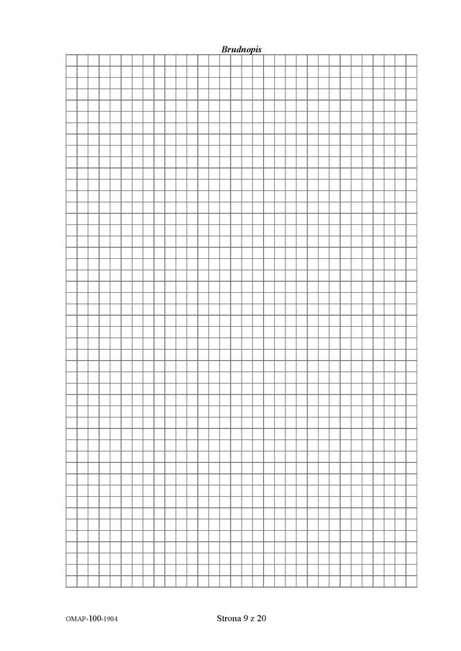 Egzamin ósmoklasisty 2019 - matematyka