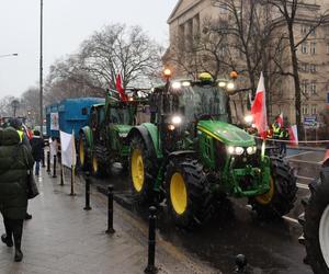 Protest rolników w Poznaniu 