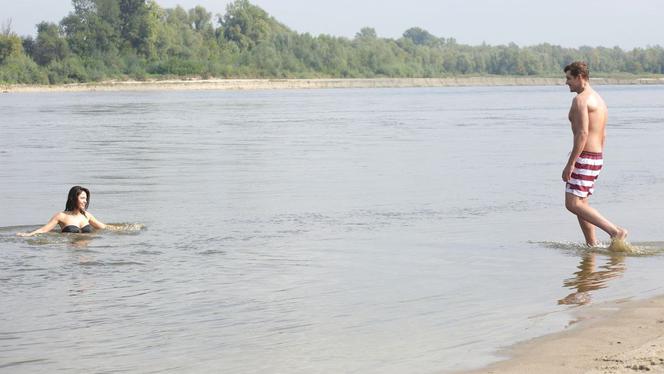 M jak miłość odcinek 1413, Iza (Adriana Kalska), Marcin (Mikołaj Roznerski)