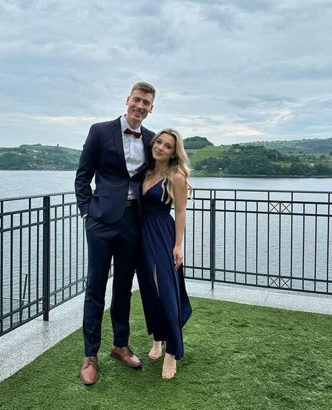 Kamil Semeniuk i jego ukochana Katarzyna