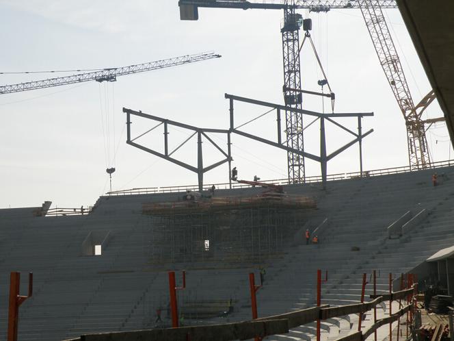 Stadion we Wrocławiu (październik 2010 r.)