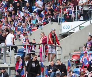 Górnik Zabrze - ŁKS Łódź - kibice na stadionie dopisali ZDJĘCIA