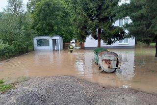 Zalane budynki i posesje! Fatalne skutki intensywnego deszczu na Śląsku