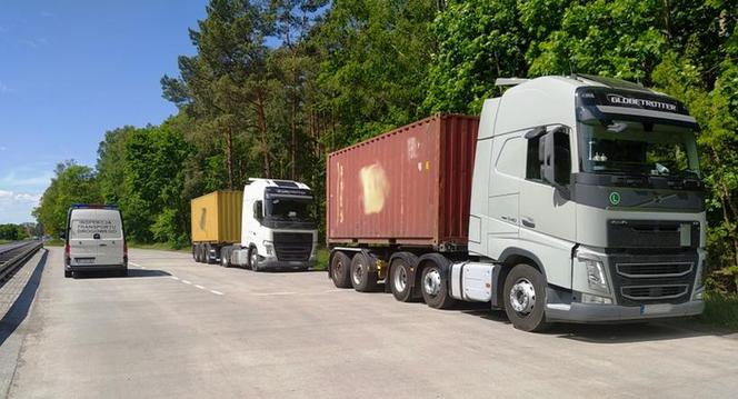 Za ciężkie transporty drogowe