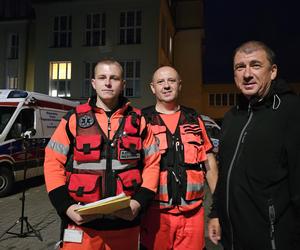 Wypadek w pobliżu Konotopu  - autobus z tirem 