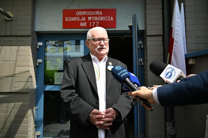 Wybory prezydenckie 2025 - Lech Wałęsa.