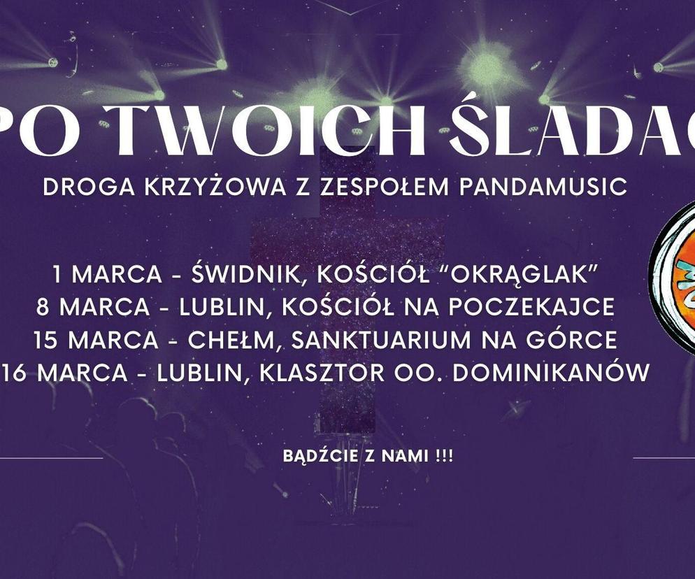 Nabożeństwo drogi krzyżowej z zespołem PANdamusic - plakat wydarzenia 