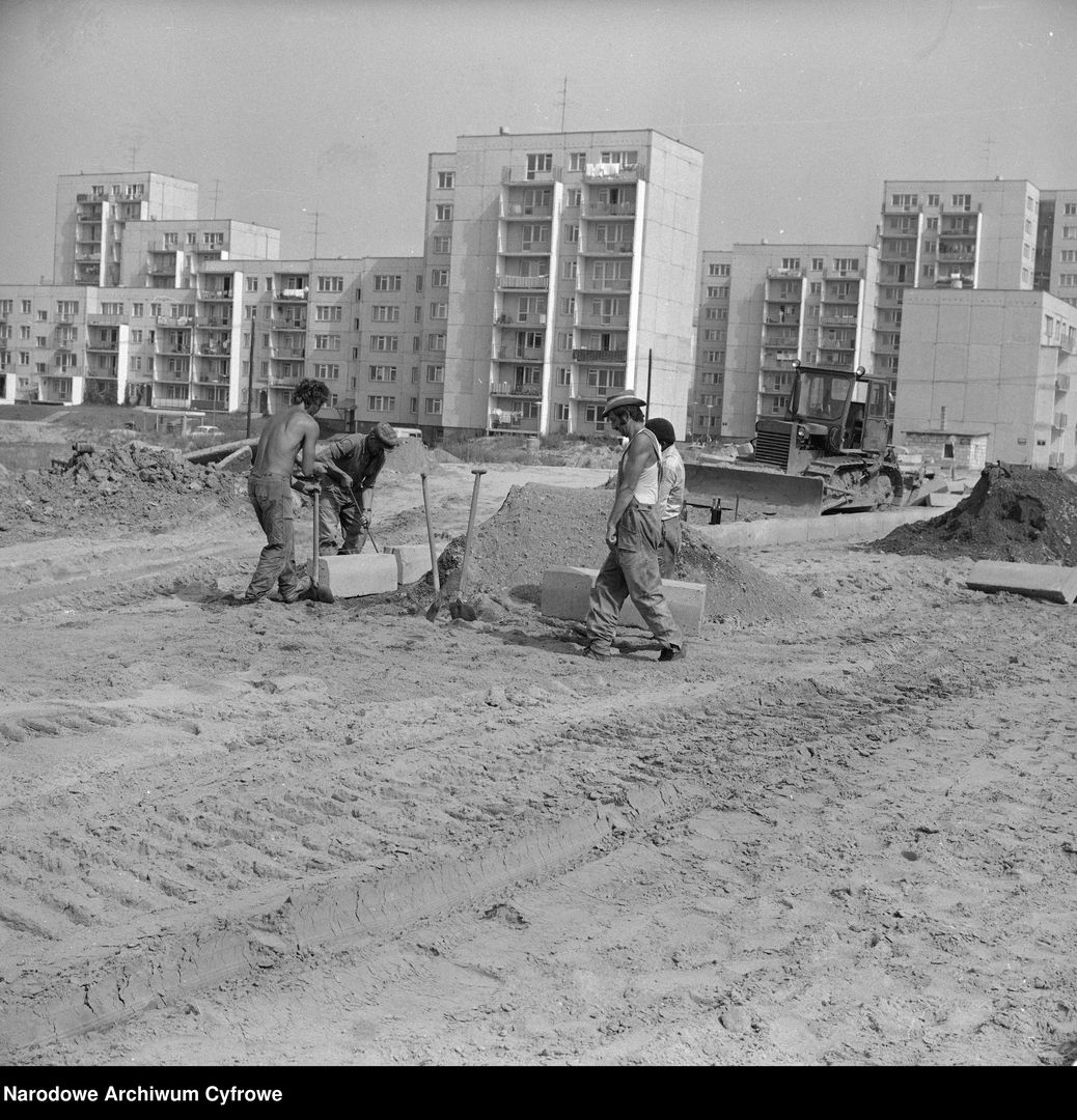 Budowa Ursynowa w 1977 roku