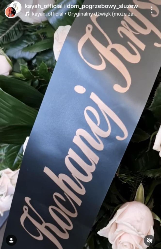 Kayah pożegnała mamę