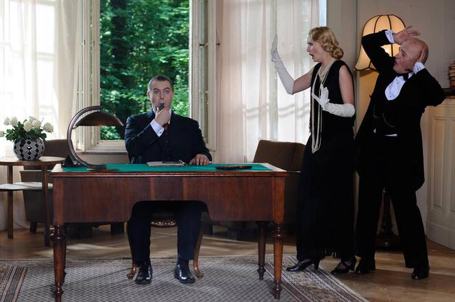 Bodo odc. 7. Eugeniusz Bodo (Tomasz Schuchardt), Elna Gistedt (Magdalena Różańska)