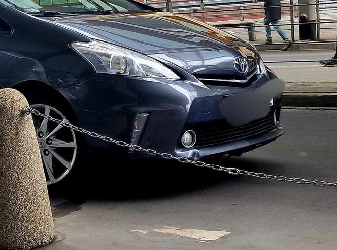 Próbował rozjechać policjantkę pod Dworcem Centralnym w Warszawie