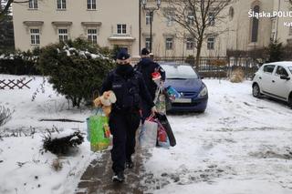 Katowice. Policjanci przekazali dary do domu dziecka