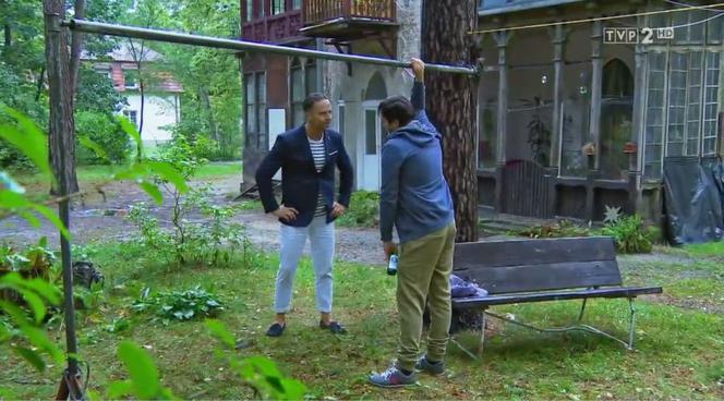 Barwy szczęścia, odcinek 1991. Sebastian (Kacper Krupski), Damian  (Michał Lesień)