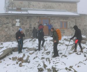 Zima w Tatrach na początku października