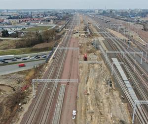Modernizacja Rail Baltica: Stacja Białystok, przebudowa torów nad tunelem Fieldorfa-Nila
