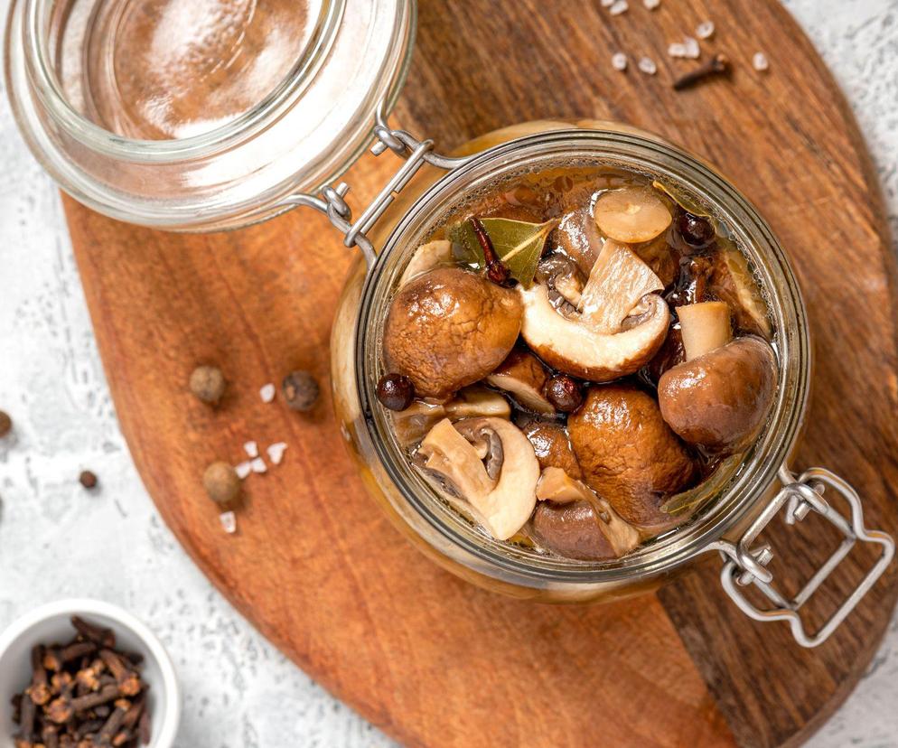 podgrzybki marynowane