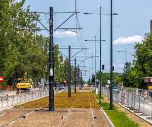 Tramwaj na Stegny w Warszawie