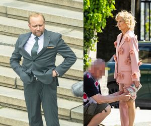 Fuj! Piotr Adamczyk psuł powietrze przy kościele! Ma szczęście, że go ksiądz nie pogonił