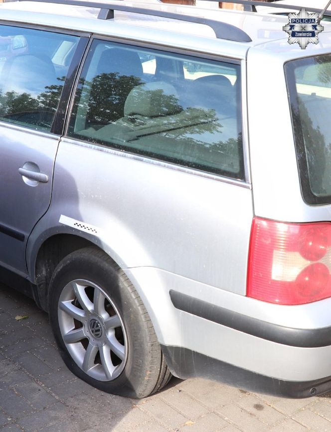 Wandal w Porębie zniszczył kilkanaście samochodów. To nie wszystko, co miał na sumieniu
