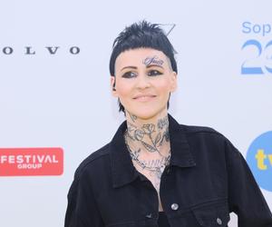 Nowy tatuaż na twarzy Agnieszki Chylińskiej podczas Top Of The Top Sopot Festival 