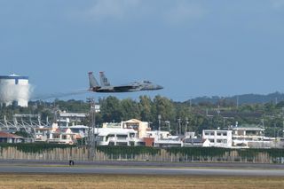 Pożegnanie F-15C Eagle z bazy Kadena 