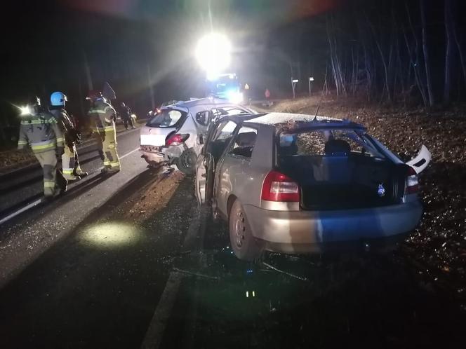 Tragiczny wypadek w miejscowości Zarośle pod Grudziądzem. Zdjęcia z miejsca zdarzenia