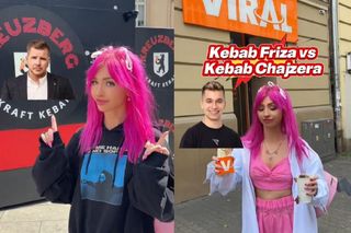 Kebab Friza czy Filipa Chajzera? Influencerka sprawdziła, który kebab w Krakowie jest lepszy [WIDEO]