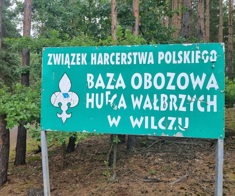 Wieś Wilcze leży na granicy dwóch województw