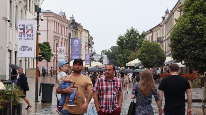 Fatalna pogoda w Lublinie! Miał być upał, a jest zlewa [GALERIA]